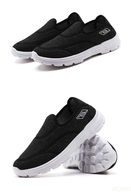 New Women's light Shoes Soft soled Breathable Sneakers Casual middle elderly shoe Couple's Anti slip comfort shoes Zapatos Mujer