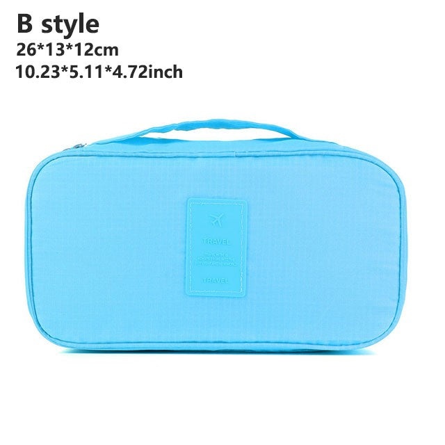 Travel Bra Organizer Bag Waterproof Panties Sock Underwear Storage Bag Daily Women Wash Package Cosmetic Finishing Bags