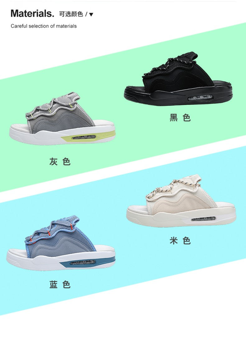 Hot Sale Men's Sandals Outdoor Thick Bottom Sports Casual Sandal for Men Summer Wear-resistant Mans Slipper Slip-on New Fashion