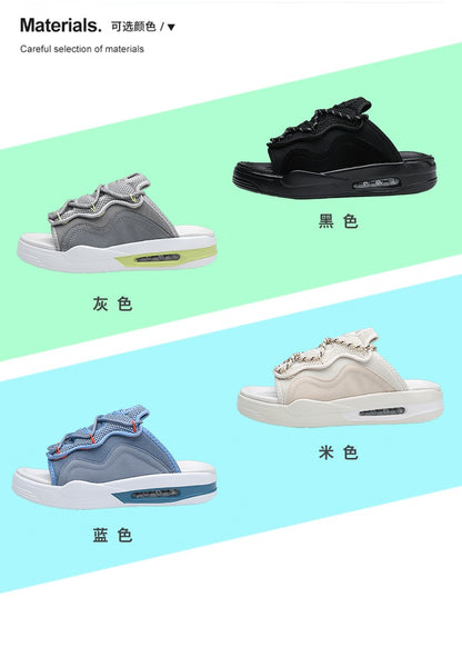 Hot Sale Men's Sandals Outdoor Thick Bottom Sports Casual Sandal for Men Summer Wear-resistant Mans Slipper Slip-on New Fashion