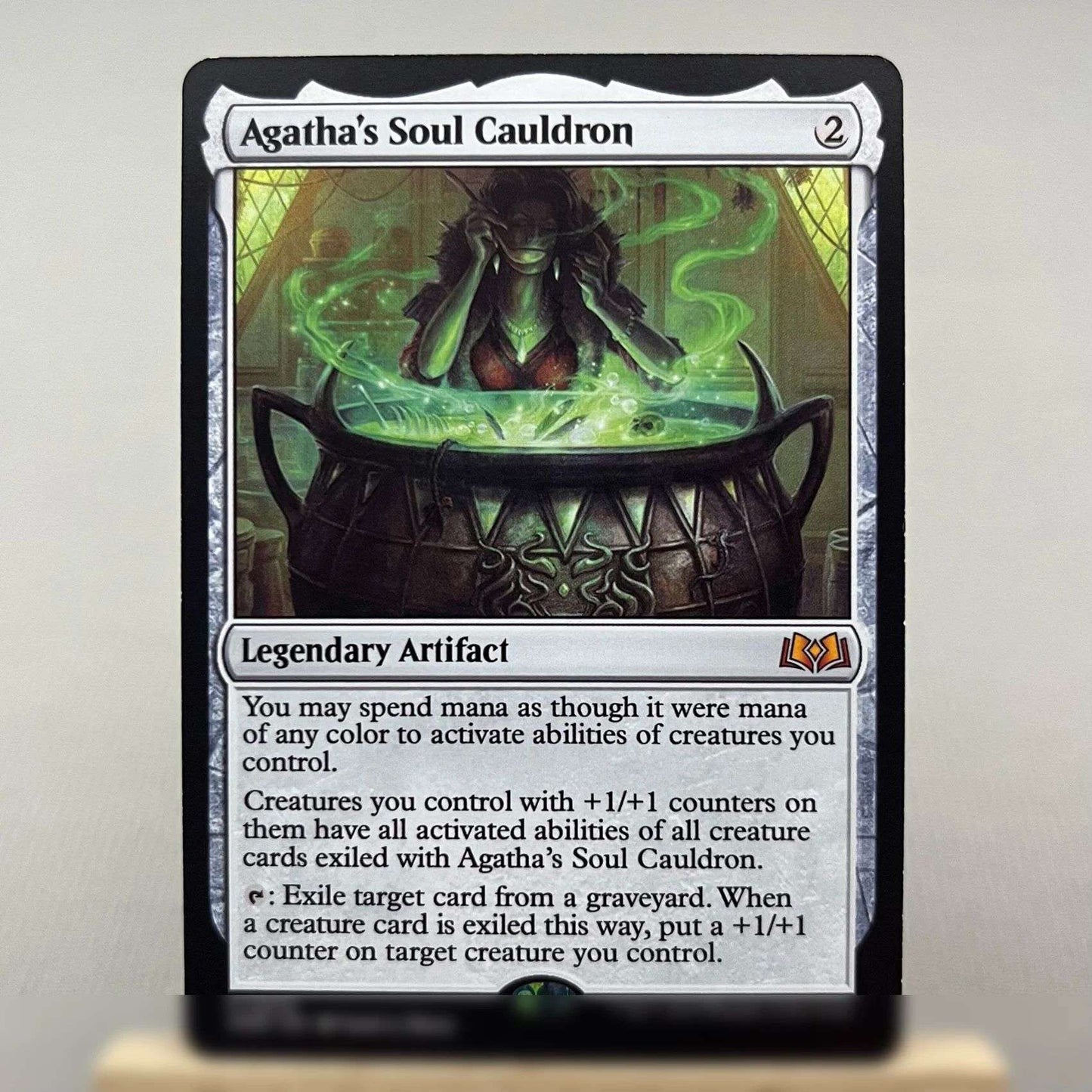 WOT SPG LCC WOE LCI HOLO4-02 Cartas TCG para Jogo em Casa Proxy mágico da Mana Crypt Rhystic Study Lord of Underworld gather