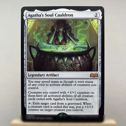 WOT SPG LCC WOE LCI HOLO4-02 Cartas TCG para Jogo em Casa Proxy mágico da Mana Crypt Rhystic Study Lord of Underworld gather