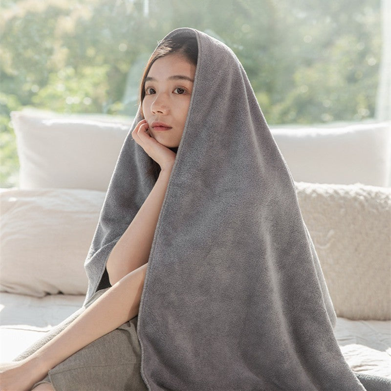 Extra large 120X200cm microfiber bath towel-super absorbent, soft and quick-drying, multi-purpose travel, sports, beauty salon