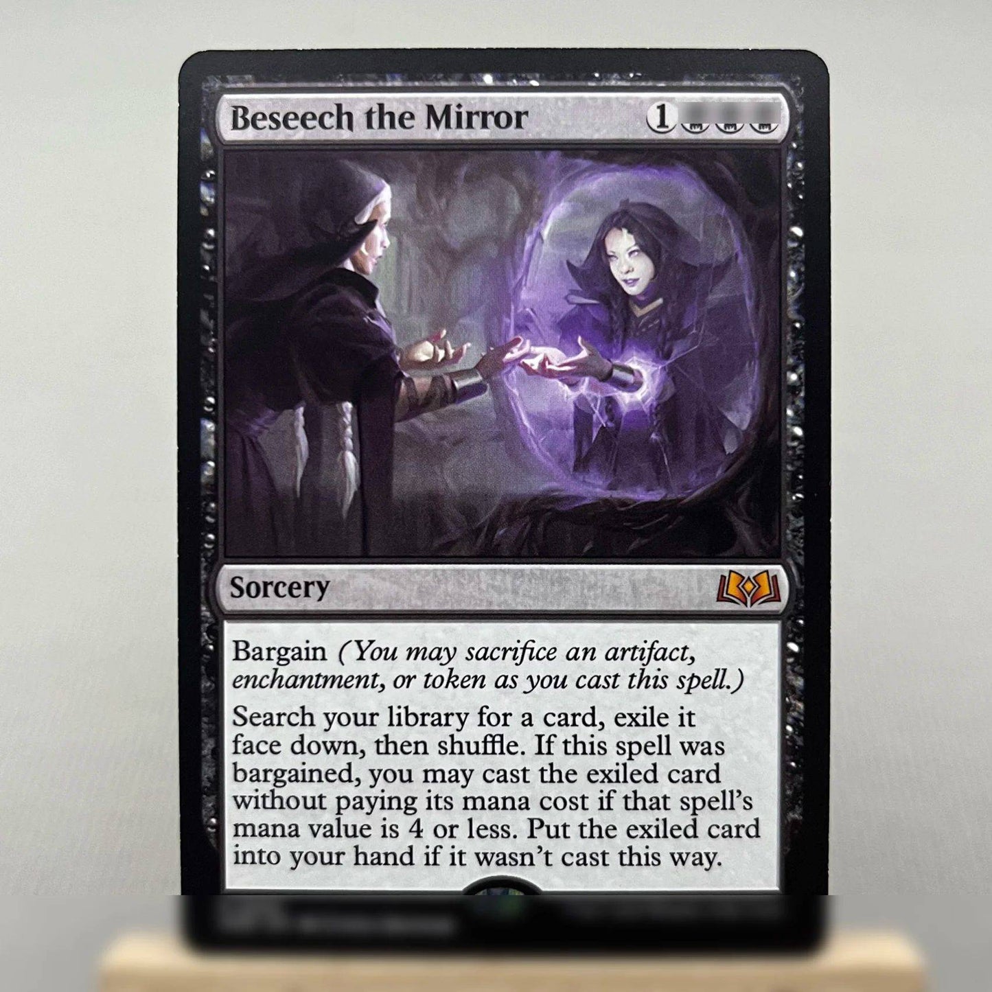 WOT SPG LCC WOE LCI HOLO4-02 Cartas TCG para Jogo em Casa Proxy mágico da Mana Crypt Rhystic Study Lord of Underworld gather