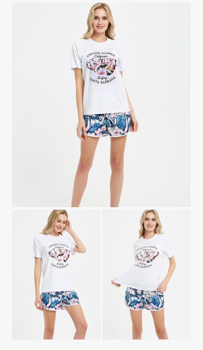 HOTMANGO Women's Beach Shorts Quick Drying Loose and Comfortable for Surfing Swimming Watersports Large Size Brand Direct Sales