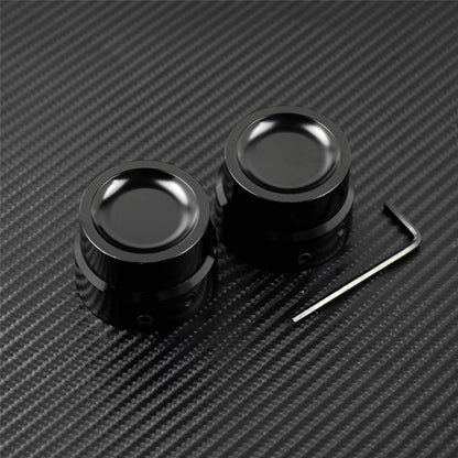 Tampa de Porca do Eixo Dianteiro de Motocicleta 29mm para Harley Sportster XL883 1200 Touring Wide Glide Dyna Fat Bob Softail Dyna VRSC