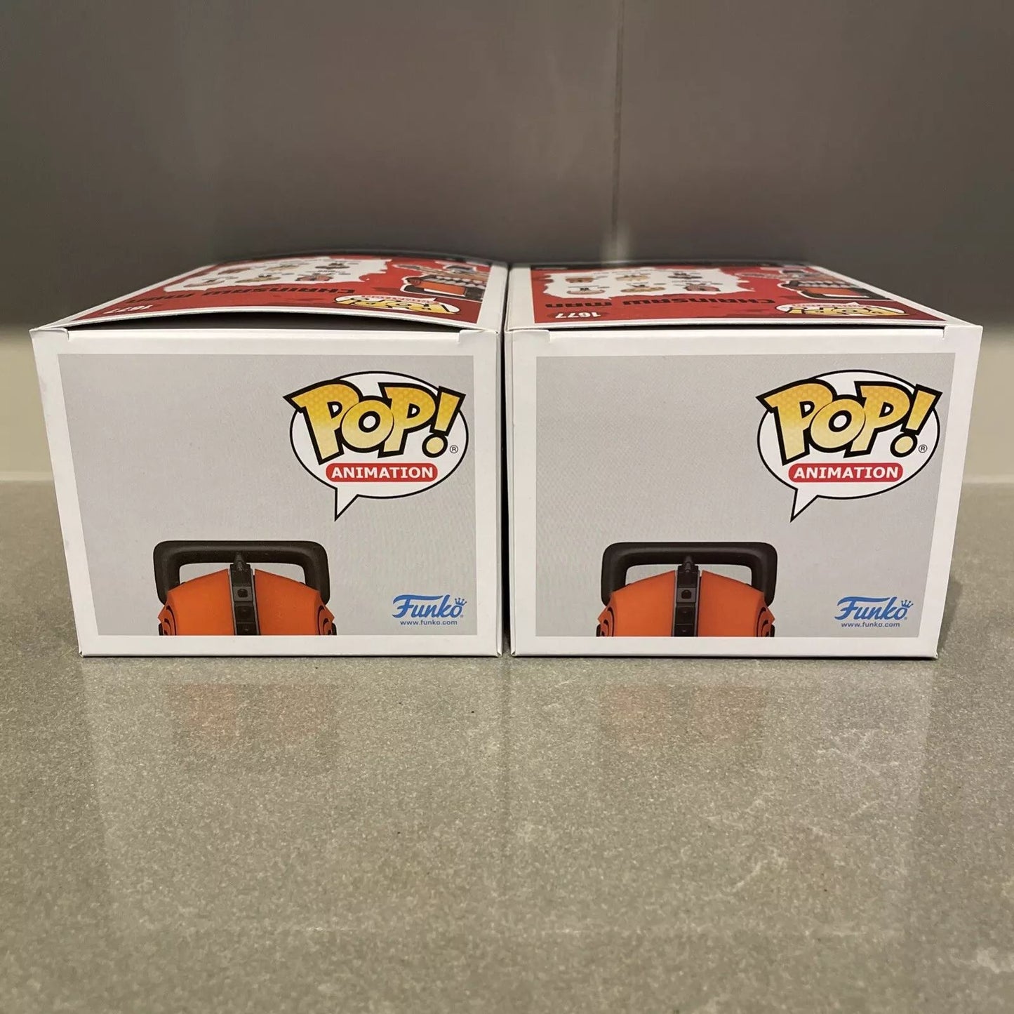 Chainsaw Man 1667 Bonecos Funko Pop (Variantes Chase) Figura de Vinil Colecionável Edição Limitada Decoração de Mesa Modelo de Brinquedo de Presente
