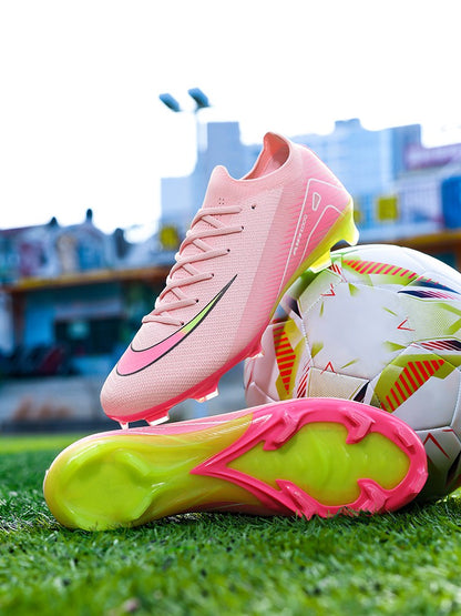 New Men Soccer Shoes Ultralight Cleats Outdoor Football Boots Unisex Hot Sale Women Match FG Sneakers High-quality Professional