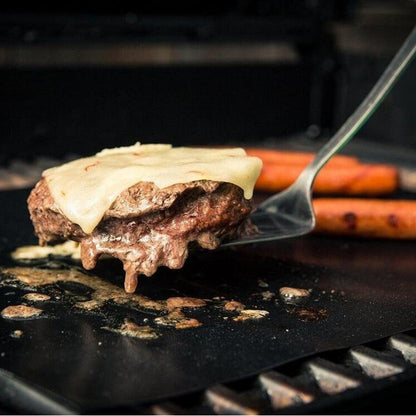 1/5/10pcs BBQ Grill Mat 40X33CM Non Stick Barbecue Grill Liners Oven Grill Foil Barbecue Liner Mat Kitchen Tools Accessories 50%