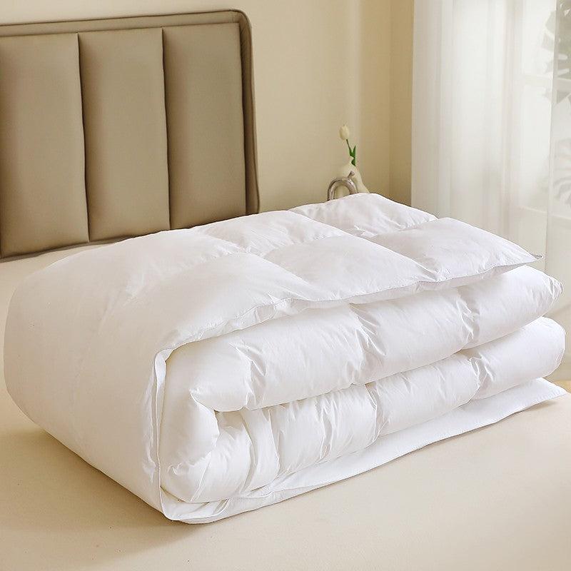 135x200/200x200/220x220/220x260cm White King Super King Thick Goose Down Duvet Comforter