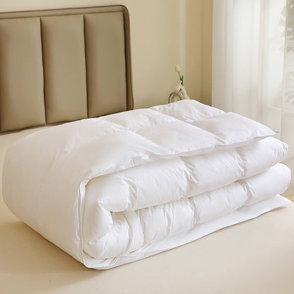 135x200/200x200/220x220/220x260cm White King Super King Thick Goose Down Duvet Comforter