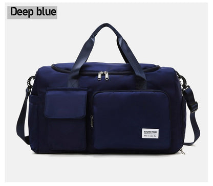 Womne's Travel Bags Handbags Gym Shoulder Bags Oxford Fitness Camping Trekking Bags Hiking Waterproof Outdoor Crossbody Bag