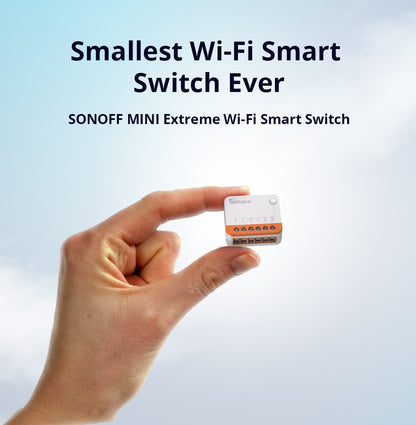 Sonoff Mini R4 Extreme Wifi Smart Switch Interruptor com Relé On-Off Módulo DIY Switch eWelink APP Control Funciona com Alexa