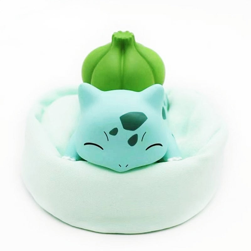 Pokemon Anime Pikachu Eevee Presente de Bolso Série Sonho Estrelado Pokémon Bonecos de Ação Bulbasaur Snorlax Modelo de Monstro Enfeites de Brinquedo