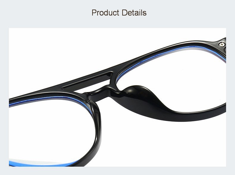 Transparent Frame Reading Glasses For Women Anti Blue Light Aviation Presbyopic Glasses For Men Polit Eyeglasses +1.00~+4.00