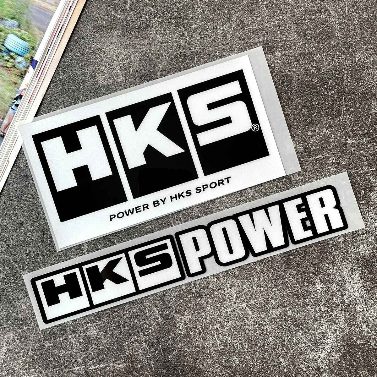 Para Adesivo HKS JDM Decalques de Corrida Moto Scooter Janela Automotiva Para-choque Decoração de Carro Acessórios Modificados ADVAN