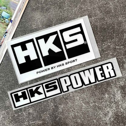 Para Adesivo HKS JDM Decalques de Corrida Moto Scooter Janela Automotiva Para-choque Decoração de Carro Acessórios Modificados ADVAN