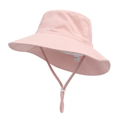 Summer big brim sun hat for child soft breathable basin cap for boys and girls outdoor bucket hat hat Fishing/Beach/Summer UV