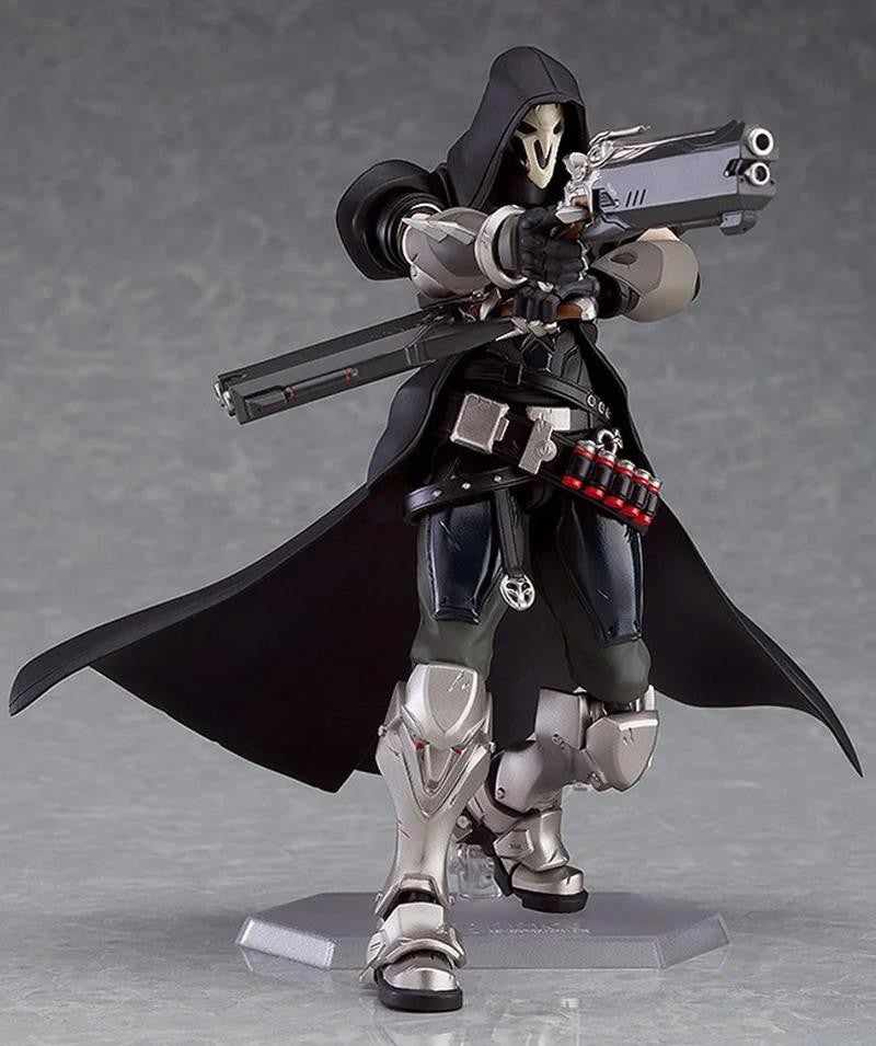 Play Arts Hot Toys Overwatch Grim Reaper Tracer Figma 352 Reaper Tracer Genji Gabriel Reyes Action Figure Collection Toy Gifts