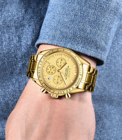 2025 LIGE Top Brand Luxury New Men Watch Quartz Man Watches Waterproof Luminous Watch for Men Date Chronograph Sport Wristwatch