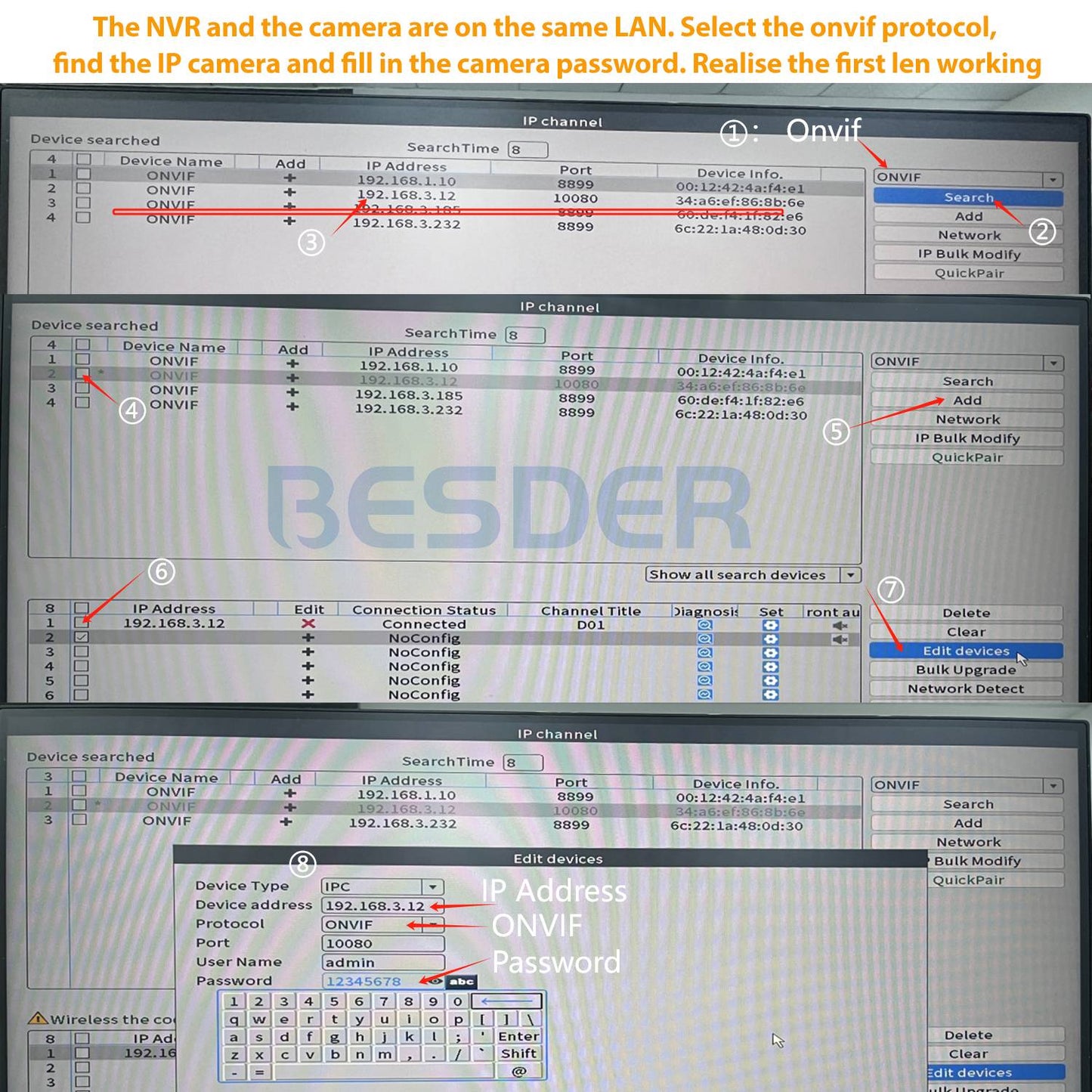 BESDER 15MP Wifi Camera Outdoor Dual Screen 10X Digital Zoom CCTV Video Surveillance Cam PTZ 8MP Security IP Camera O-Kam Pro
