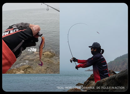 PURELURE NDMBLS Toray M46X 0.5-12g Isca Macia Ação EXF Armação FUJI de Titânio e Anel SIC Ponta Sólida de Carbono Perca Black Bass Lúcio Lúcio-Perca