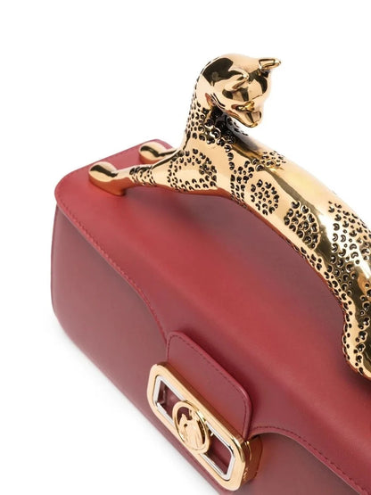 Elegant Fashion Luxury Brand Replica Handbag for Women New In High-Quality Metal Handle Designer Shoulder Bag Rectangular Shape