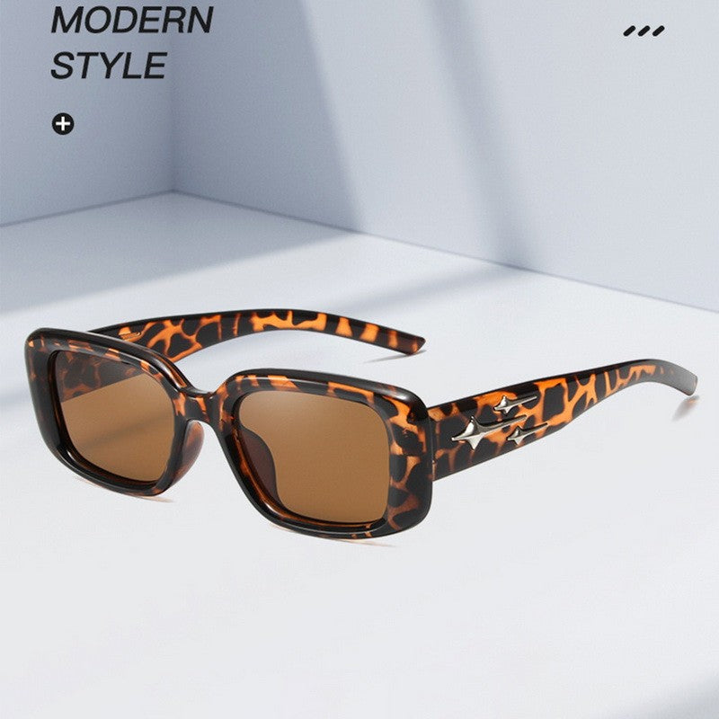 New Retro Y2K Style Small Square Sunglasses Women Cat Eye Sunglasses Fashion Colorful Mirror Goggles Men Punk Sports Sun Glasses