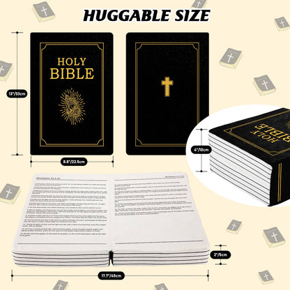 Mark 16 White Cutest Bible Memory Foam Pillow with Bible Throw Pillow Learn the valuable lesson Learn the valuable lesson