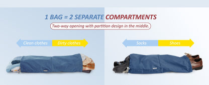 BAGSMART 6 Set Compression Packing Cubes for Travel Lightweight Luggage Organizer Bags Durable Space Saver Bags Travel Essential