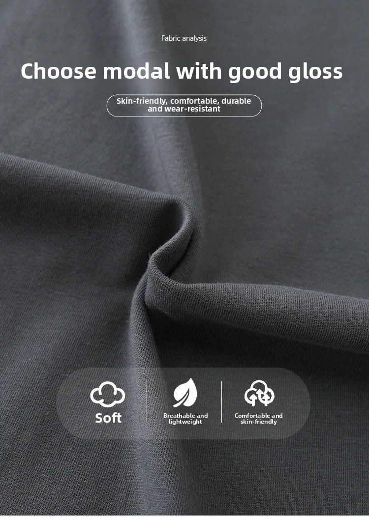 New Hot Sale Of The Season Modal Loose Fit Men's Sleepwear Thin Home Pants Single Piece Summer Long Thin Home Pants Comfortable