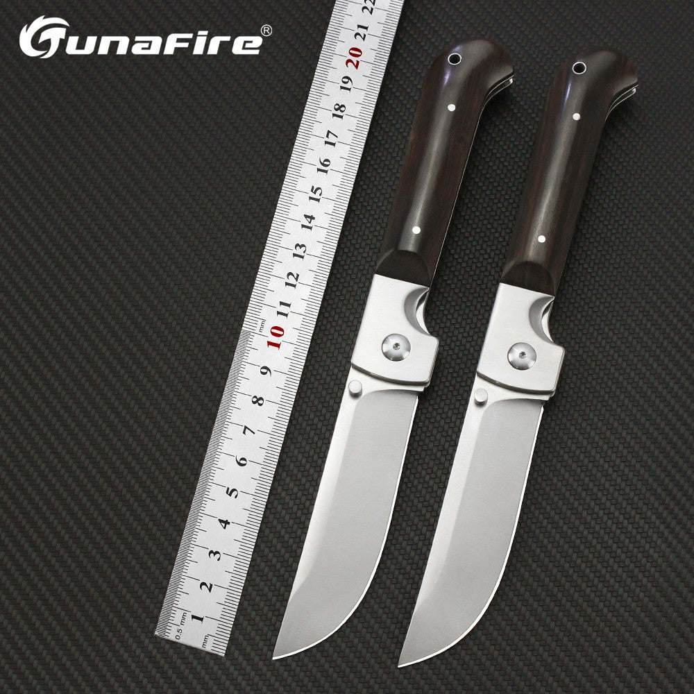 Russian Pchak Folding knife D2 Blade Wood Handle Kitchen Tool Portable Outdoor Tactical Survival Camping Hunting Utility Knives