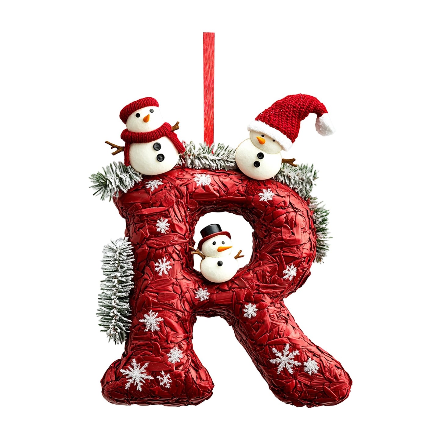 26 Letter Christmas Tree Hanging Personalized Christmas Letter Decoration Holiday Ornaments Christmas Tree Ornaments 2025