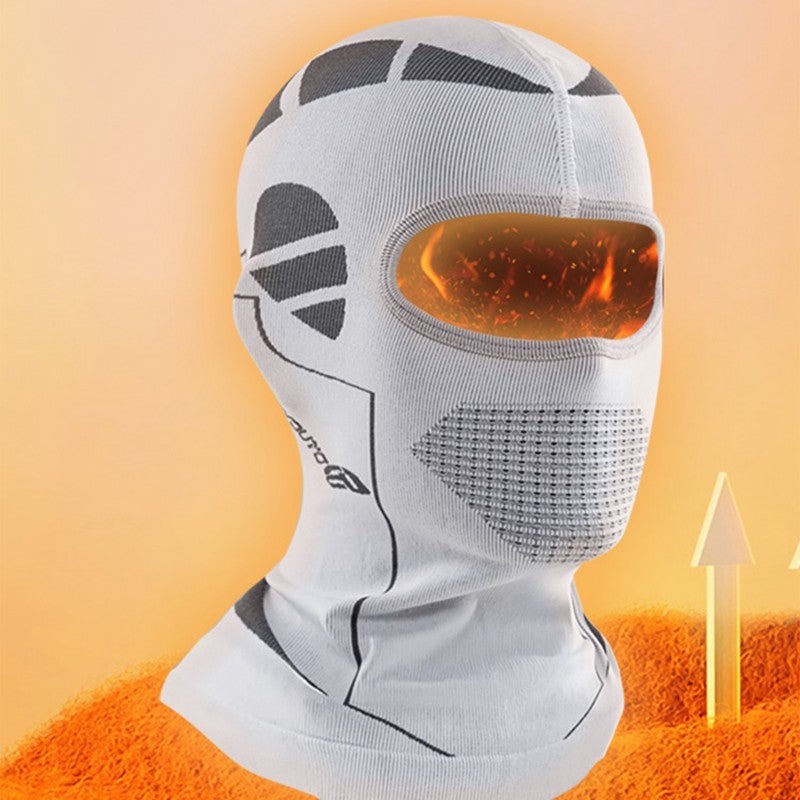 Men Women Cold-Proof Thermal Scarf Winter Ski Hat Balaclava Full Face Mask Ski Cycling Hunting Head Neck Cover Helmet Liner Cap