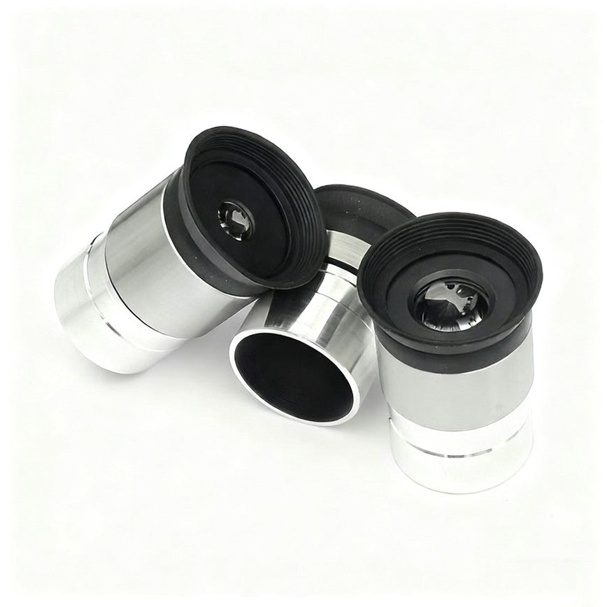 Acessórios para Telescópio Astronômico Ocular PL de 1,25 polegadas 4/10/20/25mm Lente Ótica Revestimento Banda Larga Multicamadas Filme Verde Metal