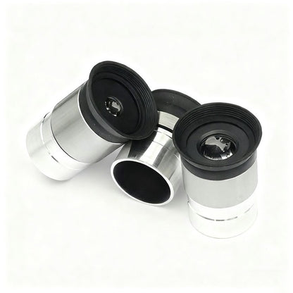 Acessórios para Telescópio Astronômico Ocular PL de 1,25 polegadas 4/10/20/25mm Lente Ótica Revestimento Banda Larga Multicamadas Filme Verde Metal