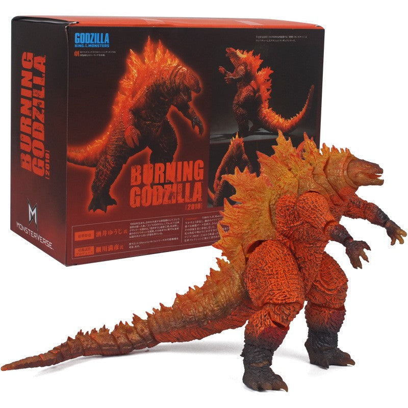 Neca Boneco Godzilla Anime Versão Filme Estatueta Pvc Decoração De Quarto Ornamento Presente De Natal Para Crianças Brinquedos