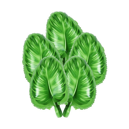1/5pcs Tropical Balloon Hawaiian Balloons Luau Summer Helium Balloons for Birthday Hawaii Aloha Beach Pool Party Decorations