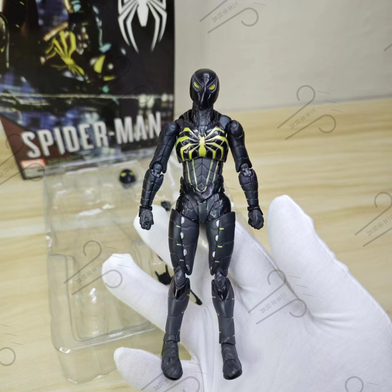 Boneco Articulado Homem-Aranha Versão do Jogo Peter Parker Marvel Legend Spiderman Modelo Anime Colecionável Presente