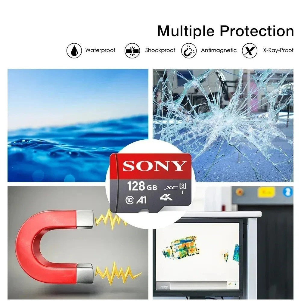 Cartões de Memória Sony 1TB 512GB Alta Velocidade Minisd 512GB 256GB 128GB Classe 10 Mini Cartão SD Cartão de Memória TF Card para Smartphone