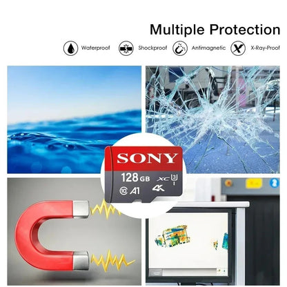 Cartões de Memória Sony 1TB 512GB Alta Velocidade Minisd 512GB 256GB 128GB Classe 10 Mini Cartão SD Cartão de Memória TF Card para Smartphone
