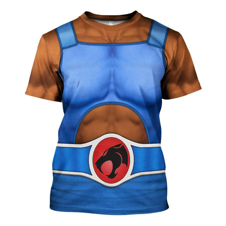 Anime Thundercats Lion-O Cosplay Costumes 3D Printed t shirts Men Women Short Sleeve Tees Oversized Streetwear Tops Man Clothing