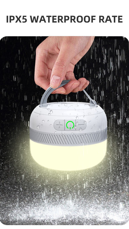 Lanterna de acampamento LED externa LV10 230 horas Recarregável com ímã Acessório de iluminação Luz de emergência portátil
