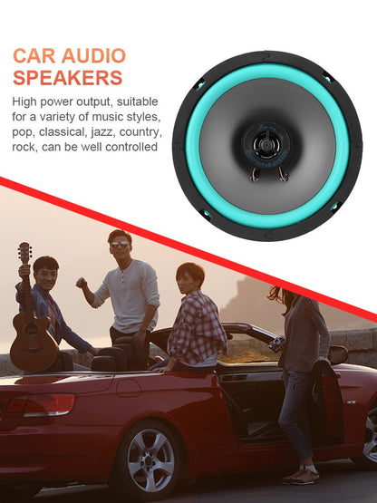 Alto-falante Automotivo Universal de 4/5/6 polegadas 100W/160W HiFi Coaxial Subwoofer Sensibilidade 92dB Áudio Automotivo Música Estéreo Subwoofer Automotivo Estéreo