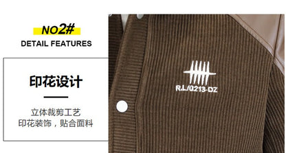 Korean Winter Jacket for Men Thickened and Warm Wool Blends Jacket Casual Business Streetwear Overcoat Social Men Clothing 2023