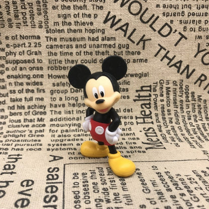 Disney Mickey Minnie Donald Duck Daisy Pluto Clarabelle Cow Cuckoo-Loca Action Figure Toys Anime Figure Doll Gifts For Children