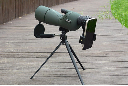 Luneta Terrestre com Zoom 25-75x60 Lente ED Poderoso Monocular Prisma Bak4 para Acampamento ao Ar Livre Observação de Pássaros Tiro Esportivo