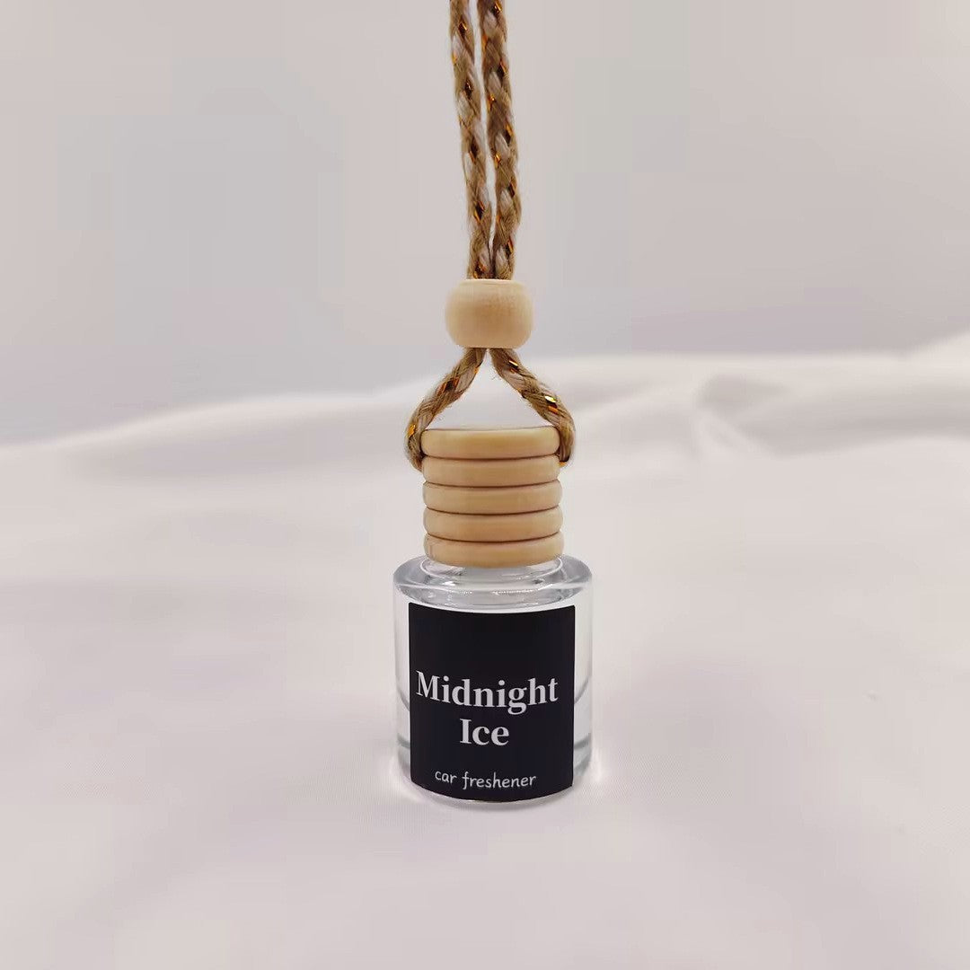 Universal Car Essential Oil Diffuser Air Freshener Hanging Perfume Bottle Auto Interior Rearview Mirror Ornament Hanging Pendant