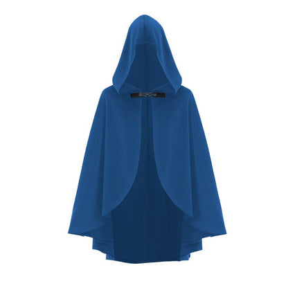 Medieval Retro Hooded Cloak Halloween Grim Reaper Wizard Cosplay Cloak Versatile Costume Accessory Cosplay Costume for Women Men