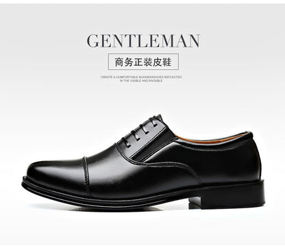 Mens Formal Leather Shoes Slip on Dress Wedding Casual Flats Luxury Walking Oxfords Office Work Zapatos Para Hombre Plus Size
